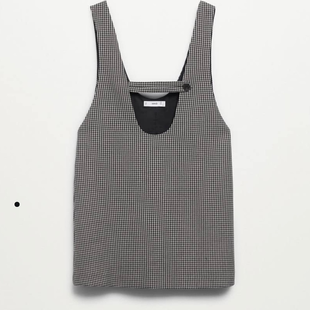 Mango Gingham Dress